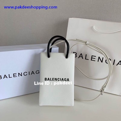 ٻҾ2 ͧԹ : Balenciaga Shopping phone bag on strap ҹԨԹ ҹ˹ѧ ҹ͹ Ẻش