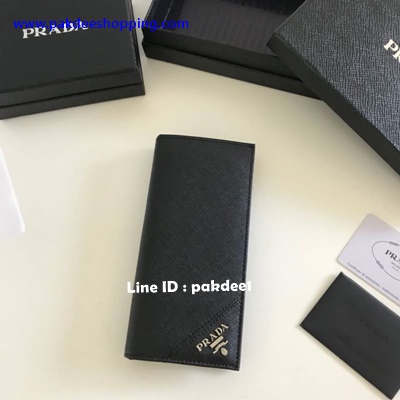 ٻҾ2 ͧԹ : Prada Wallet Original Size 19 cm Өҡ˹ѧ ҹ͹