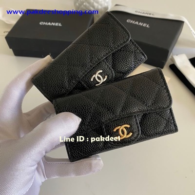 ٻҾ2 ͧԹ : Chanel Key Holdercavier skin original size 10.5 cm ҹ˹ѧ ҹ͹ ҹôش