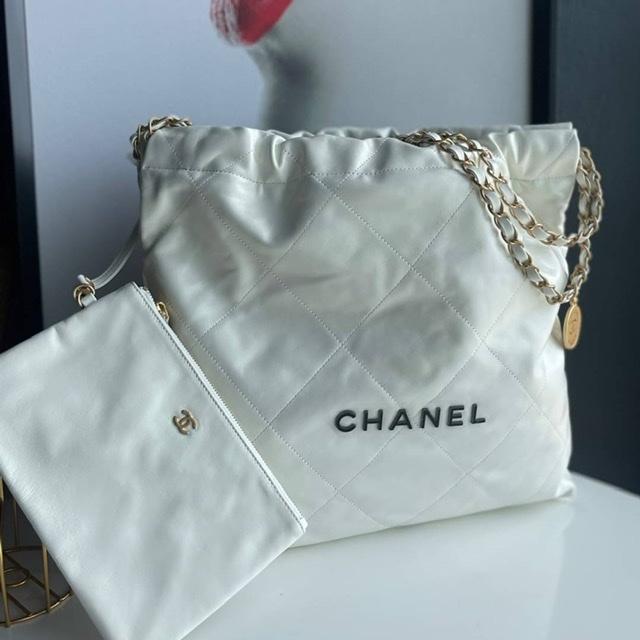 ٻҾ2 ͧԹ : Chanel ss22 LOGo Cc shopping tot size 39 cm