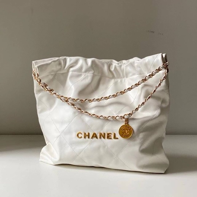 ٻҾ2 ͧԹ : Chanel ss22 LOGo Cc shopping tot size 39 cm 