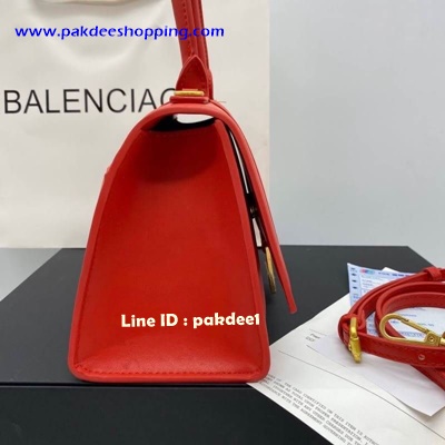 ٻҾ3 ͧԹ : Balenciaga Hourglass medium leather shoulder bag  Hiend size 23 cm ҹ˹ѧ ҹ͹