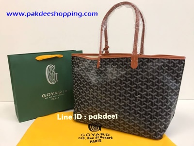 ٻҾ3 ͧԹ : Goyard Shopping bag Original  size 35 cm ҹ˹ѧ ´͹