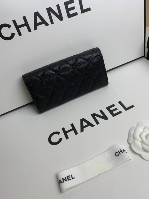 ٻҾ3 ͧԹ : New Chanel wallet caviar skin(Ori) 