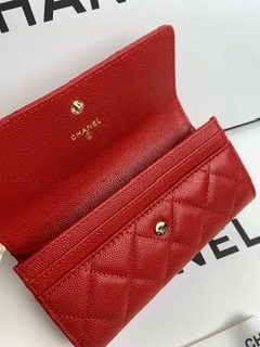 ٻҾ4 ͧԹ : New Chanel wallet caviar skin(Ori) 