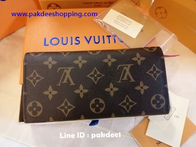 ٻҾ5 ͧԹ : Louis Vuitton wallet Hiend size 19 cm ҹ˹ѧ ҹ͹ 