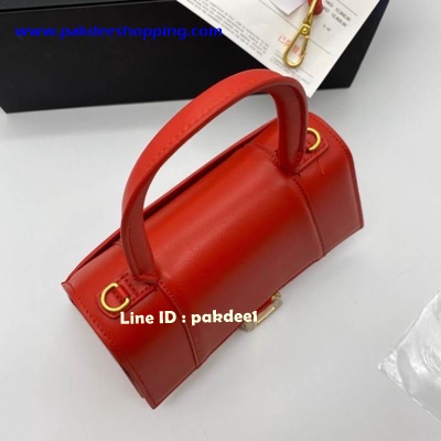 ٻҾ5 ͧԹ : Balenciaga Hourglass medium leather shoulder bag  Hiend size 23 cm ҹ˹ѧ ҹ͹