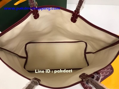 ٻҾ5 ͧԹ : Goyard Shopping bag Original  size 35 cm ҹ˹ѧ ´͹