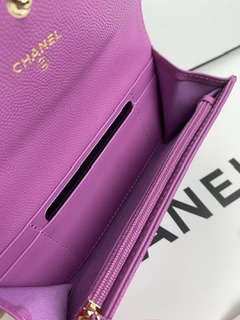 ٻҾ6 ͧԹ : New Chanel wallet caviar skin(Ori)