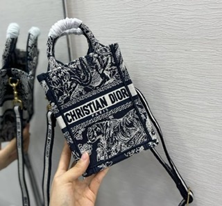 ٻҾ6 ͧԹ : Dior Mini Book tote phone bag(Ori)